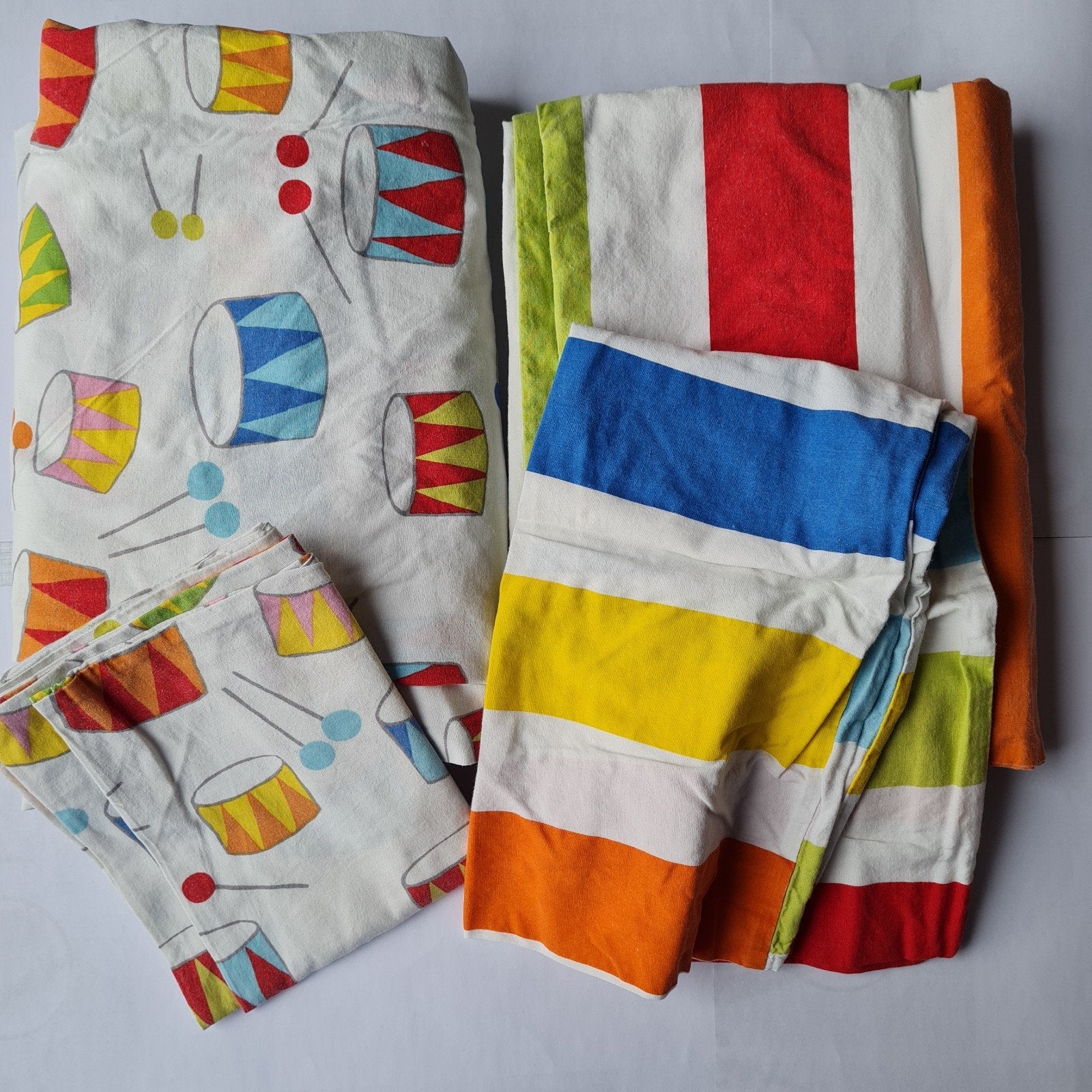 5 x leuke lakentjes voor kinderbed, Meerkleurig, Dekbedovertrek, Ophalen of Verzenden, Zo goed als nieuw