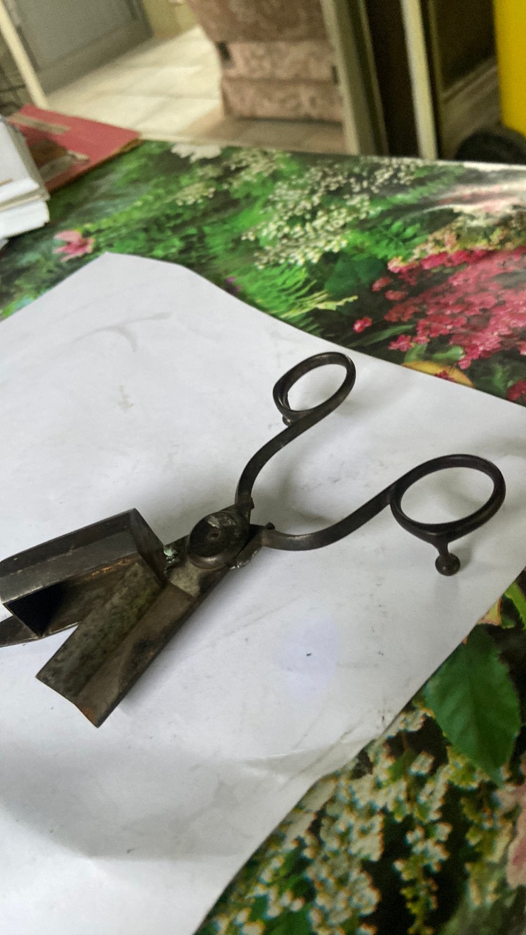Oude kaarsendover, Antiek en Kunst, Ophalen