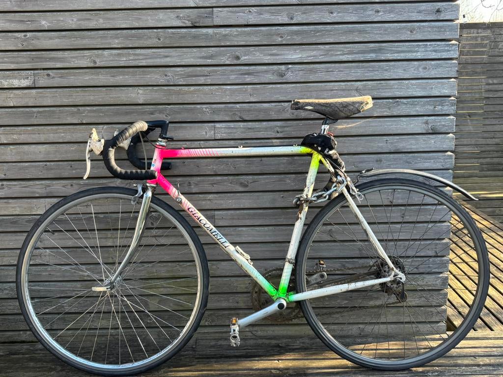 Retro racefiets Giacomelli – projectfiets / opknapper, Enlèvement, Utilisé