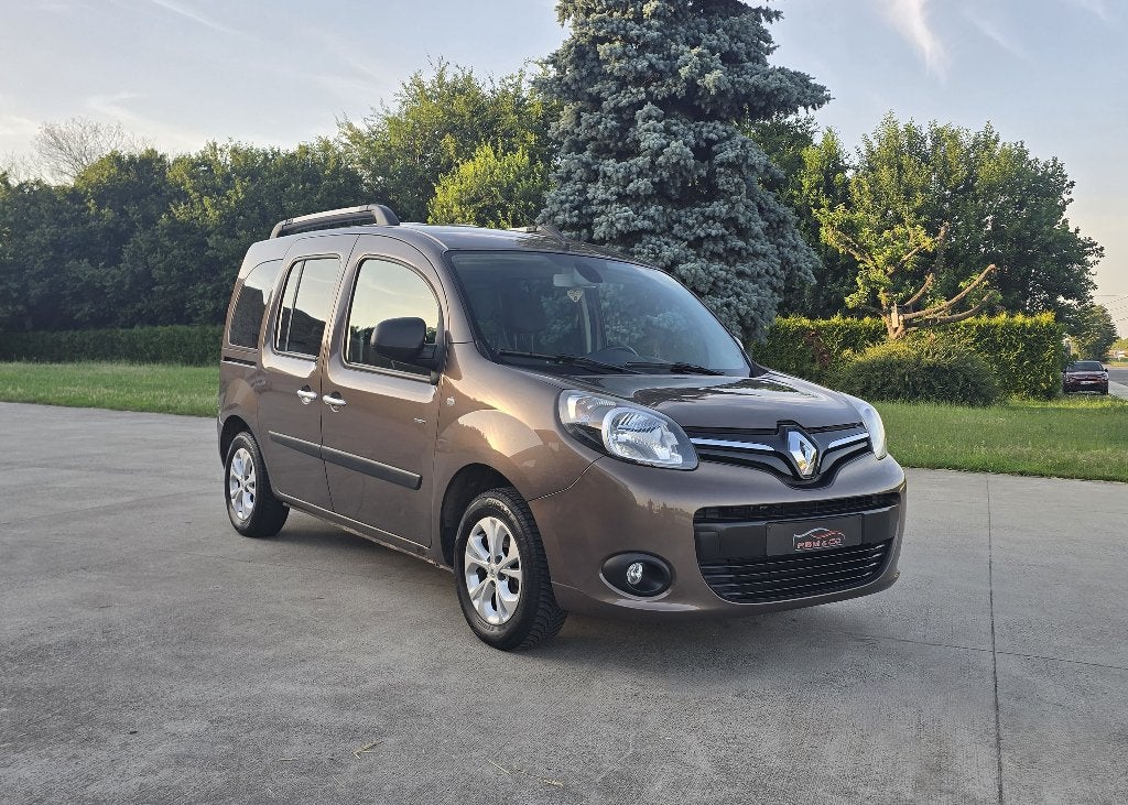 Renault Kangoo 1.2i Ess. ** Limited - Airco ** GAR 12M, Autos, 1197 cm³, Achat, Euro 6, Entreprise