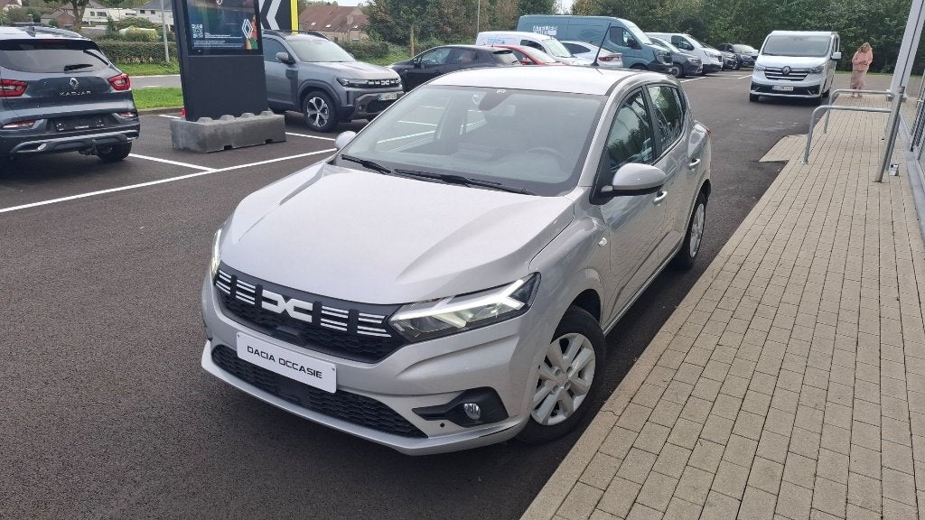 Dacia Sandero TCe 90 AUTOMAAT,airco,sensorV+A,camera, trekh., Ordinateur de bord, Argent ou Gris, Achat, Garantie prolongée