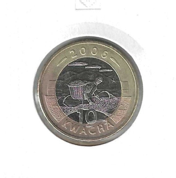 Malawi, 10 Kwacha 2006., Timbres & Monnaies, Enlèvement ou Envoi, Autres pays, Monnaie en vrac