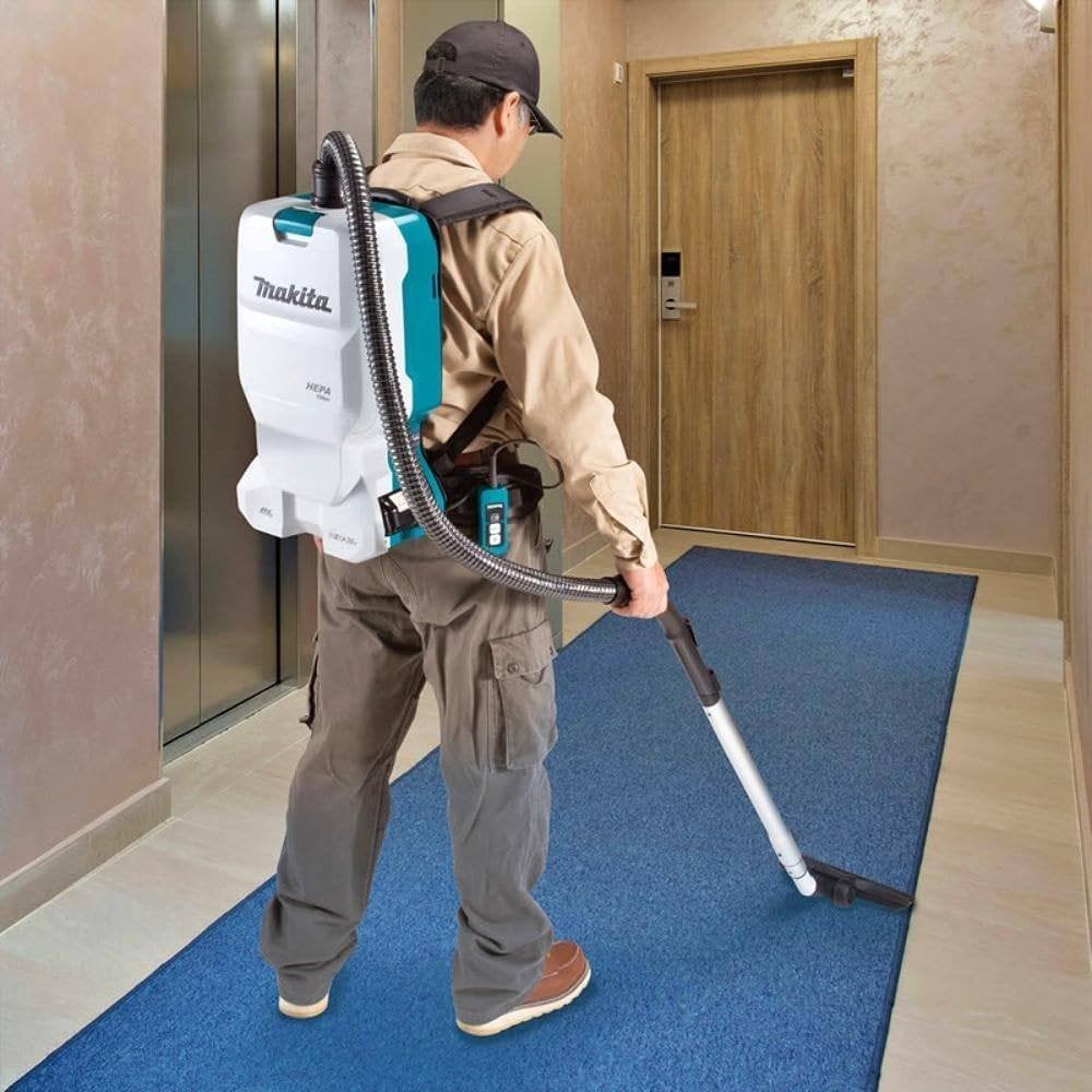 Aspirateur à dos sans fil avec télécommande Makita DVC660/Z, Electroménager, Neuf, Sans fil, Sac à poussière, Enlèvement