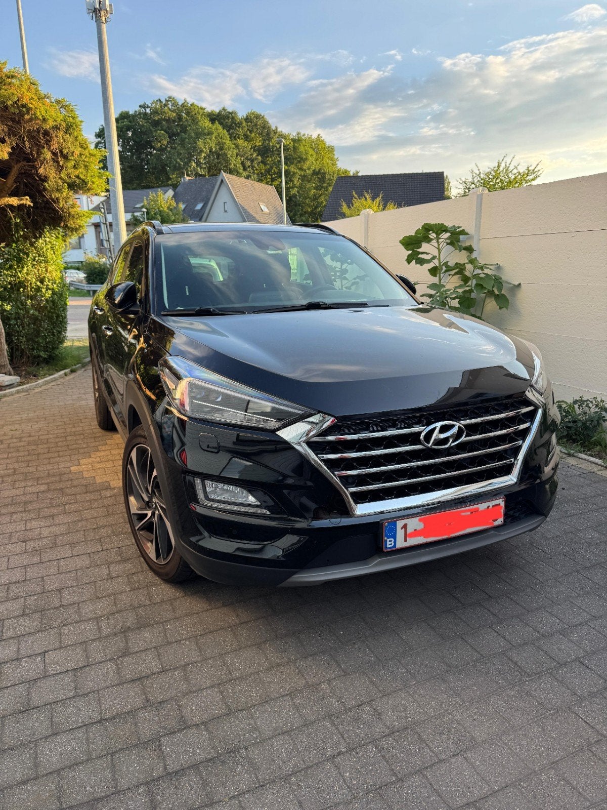 Hyundai Tucson Shine FULL OPTION AUTOMAAT 1.6 T-GDI, Autos, Hyundai, Cuir, Euro 6, Entretenue par le concessionnaire, Noir