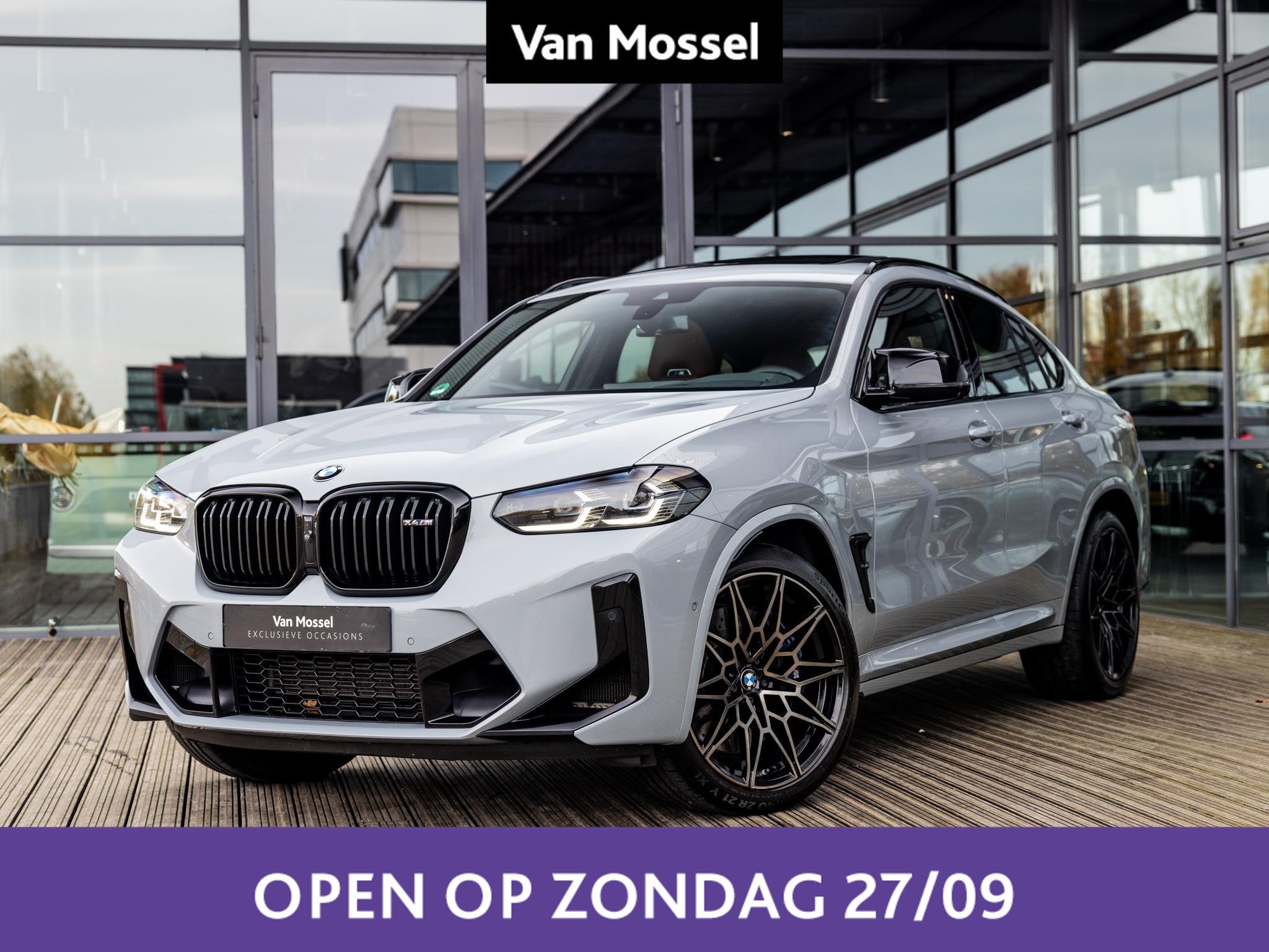 BMW X4 M Competition (automatique), Autos, Cuir, Argent ou Gris, Achat, 375 kW