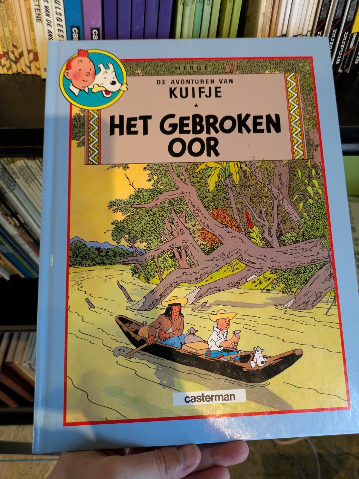 Couverture rigide Tintin - L'oreille cassée, Enlèvement, Utilisé, Comics, Europe