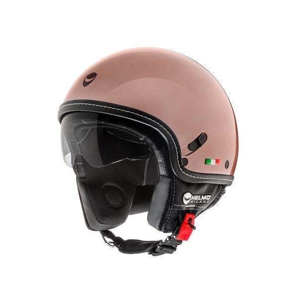 MOTOR/JETHELM HELMO MILANO (XS) MET ZONNESCHERM – ALS NIEUW!, Motoren, Ophalen of Verzenden, Nieuw zonder kaartje, XS, Jethelm