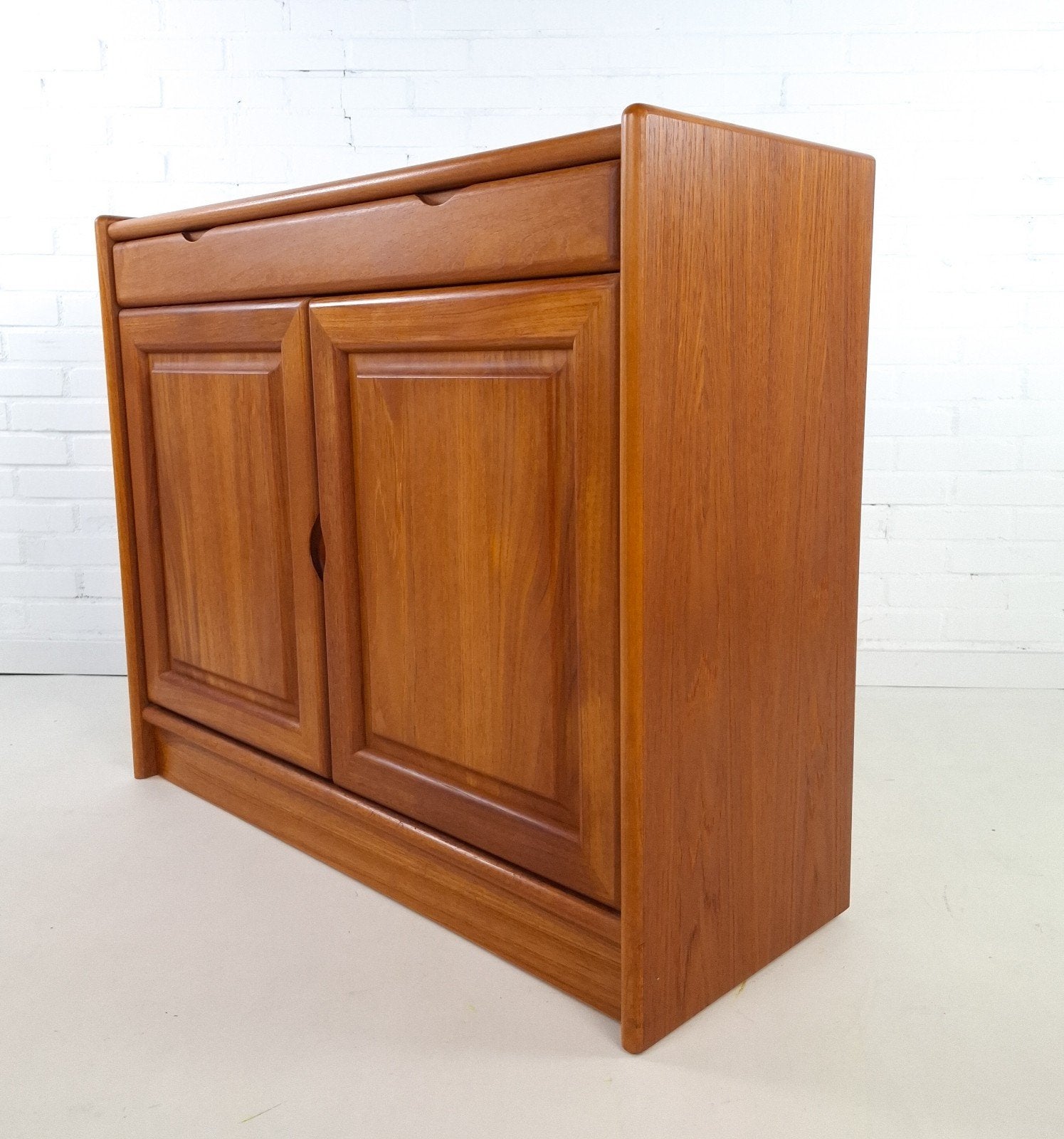 Vintage teakhout dressoir Deens design jaren 60/70, Ophalen, Teakhout