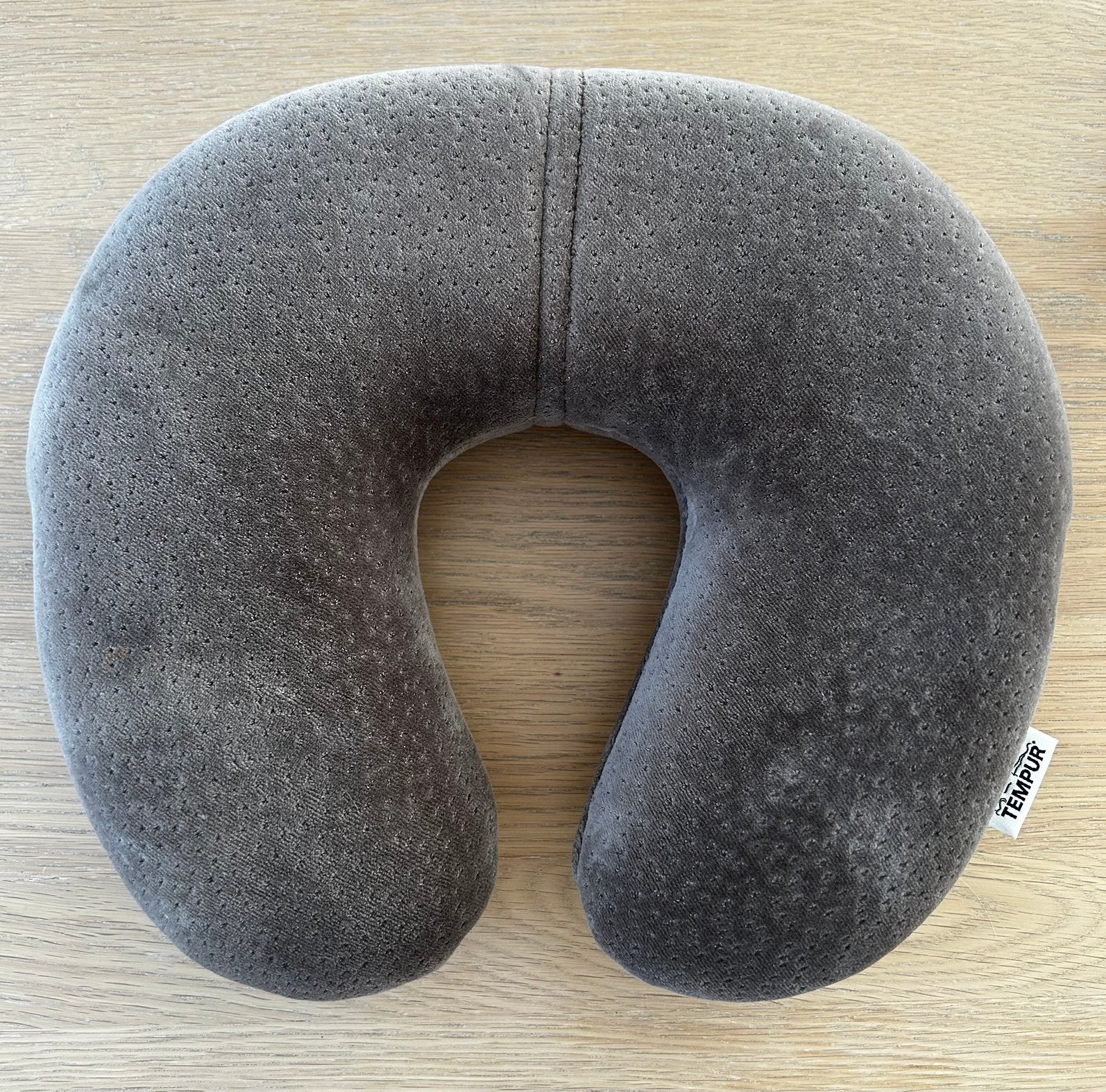 Reiskussen Tempur, Huis en Inrichting, Woonaccessoires | Kussens, Ophalen, Overige merken, Ergonomisch, Rond