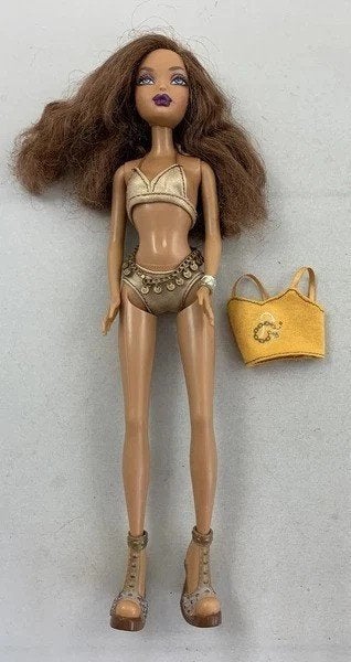 Barbie My Scene My Bling Bling Gold Bikini Madison Pop, Verzenden, Zo goed als nieuw, Pop