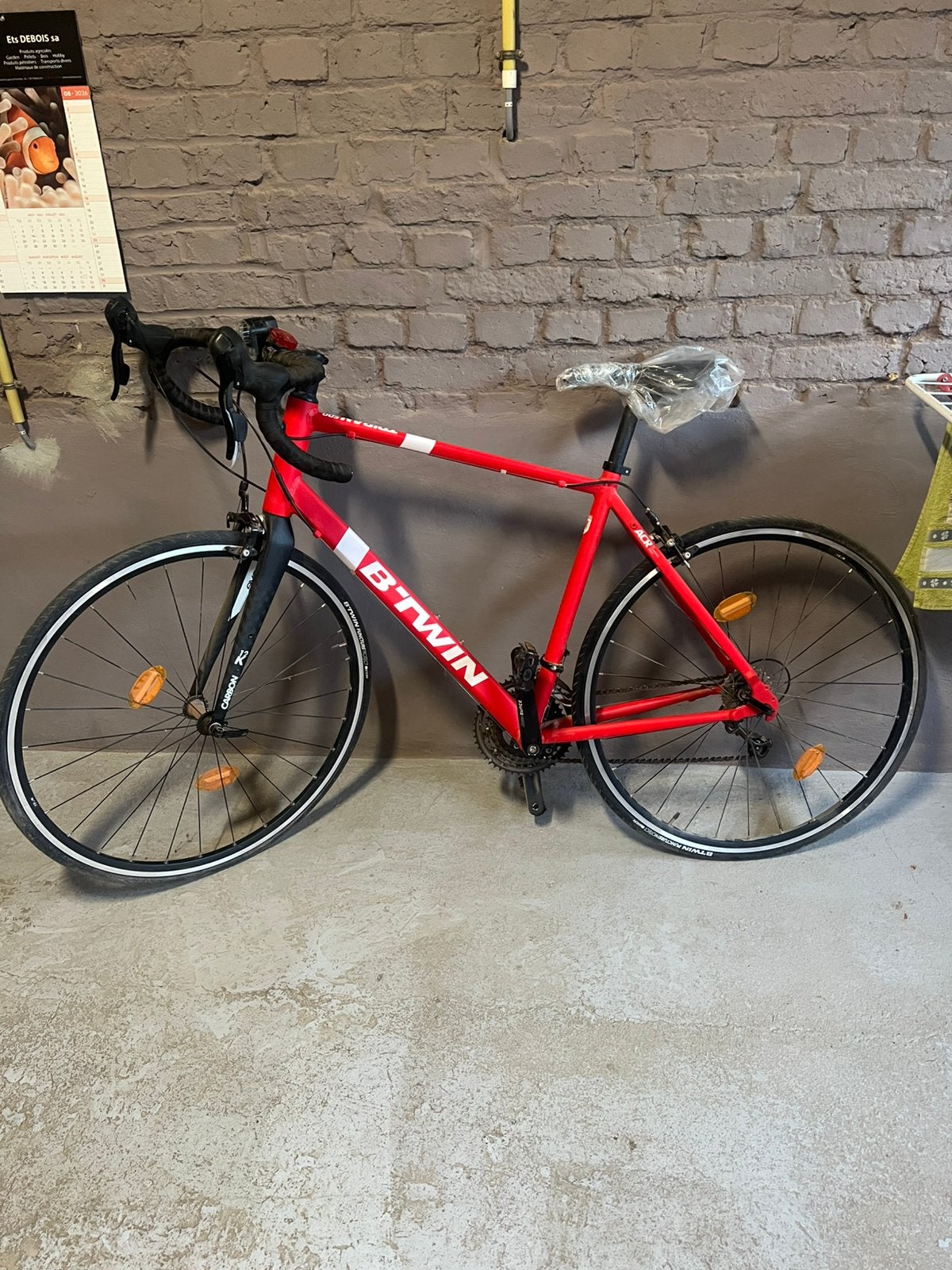 Velo Btwin, Fietsen en Brommers, Fietsen | Racefietsen, Ophalen, Zo goed als nieuw