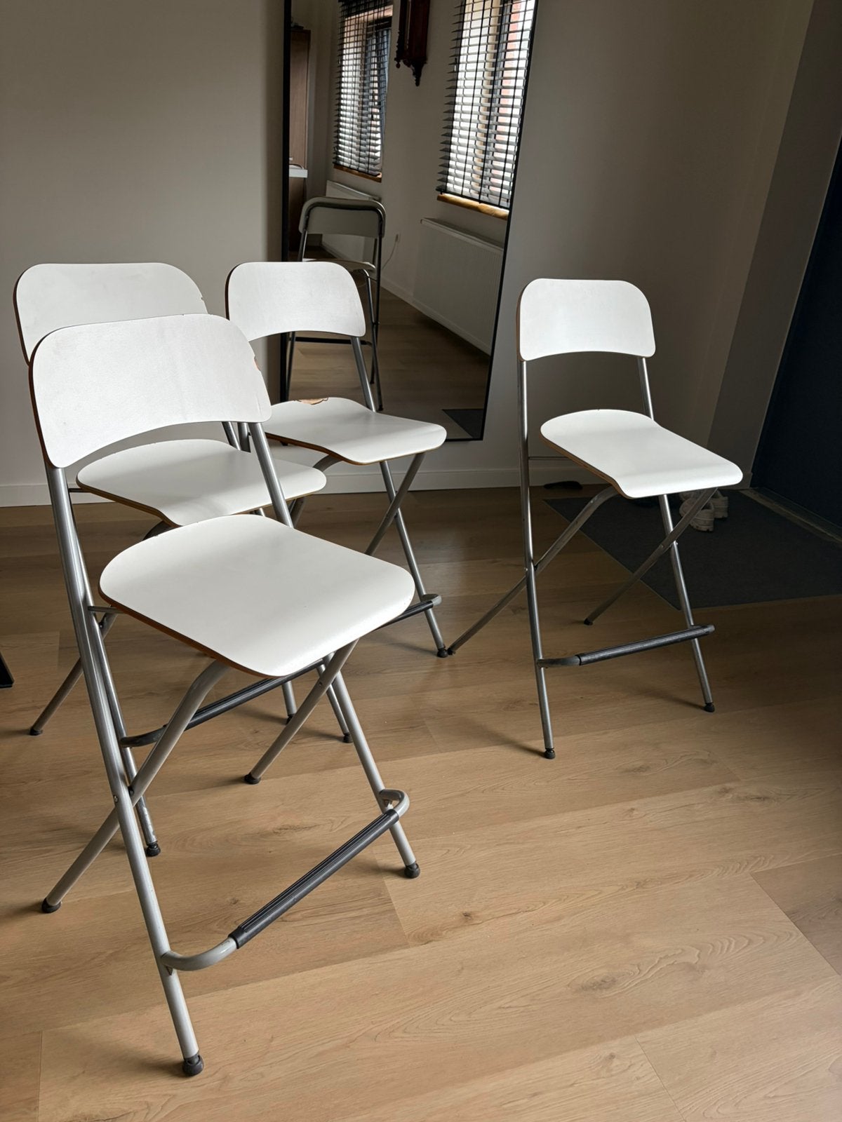 Barkrukken & barstoelen, Huis en Inrichting, Barkrukken, 4 krukken, Ophalen, Gebruikt