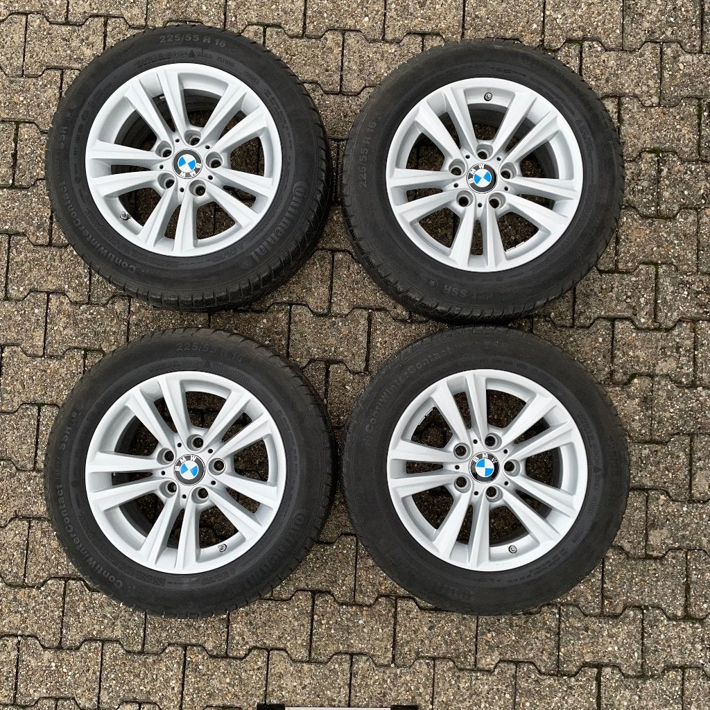 ORIGINELE BMW WINTERVELGEN 16' TPMS DRUKSENSOREN, Ophalen, Gebruikt, Velg(en), 16 inch