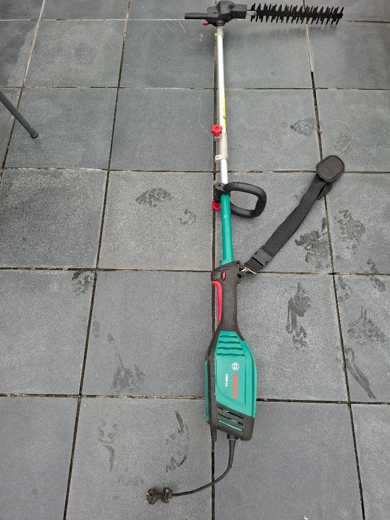 Heggenschaar Bosch verlengd, Ophalen, Zo goed als nieuw, Elektrisch, Bosch