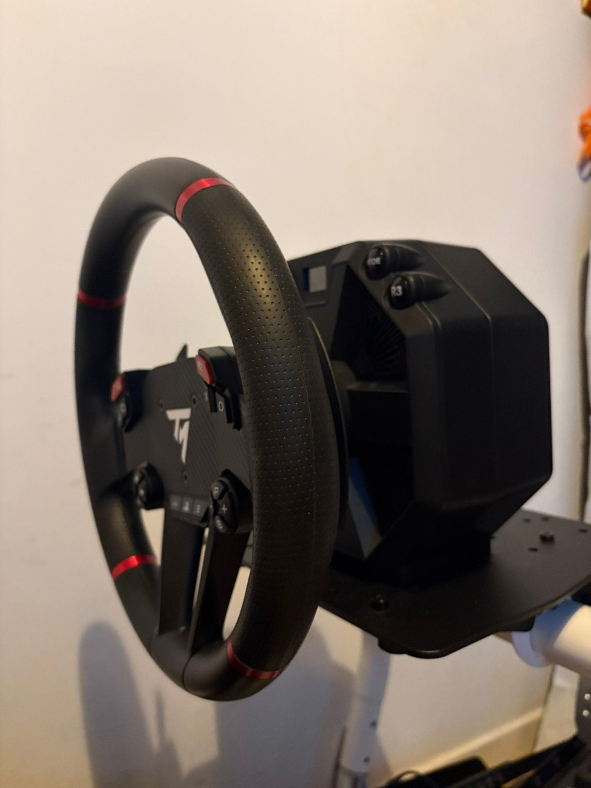Volant THRUSTMASTER T598 Direct Drive + pédales, Enlèvement ou Envoi, Comme neuf