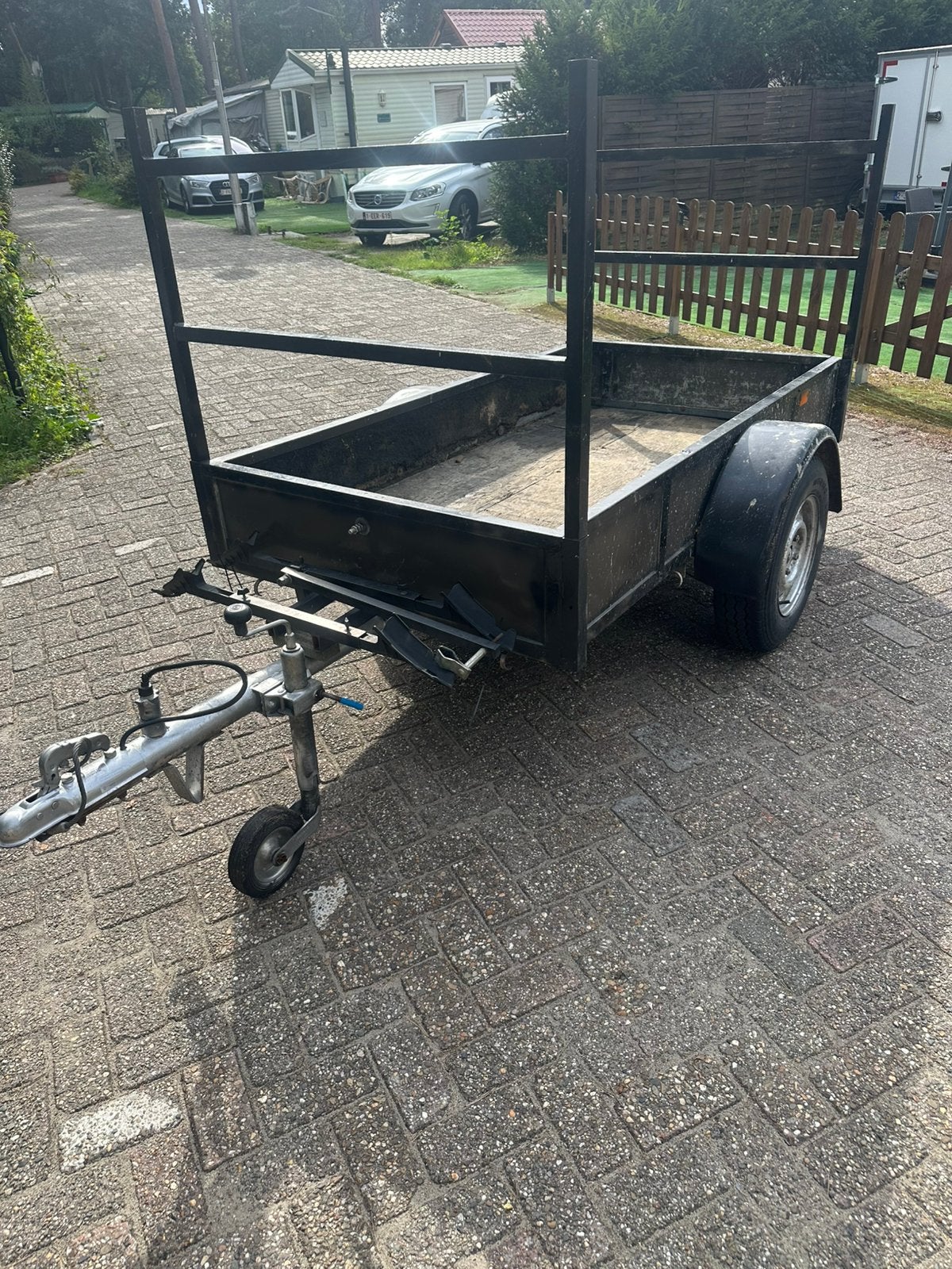 Aanhangwagen 2m x 1 m 750 kg, Auto diversen, Ophalen, Gebruikt