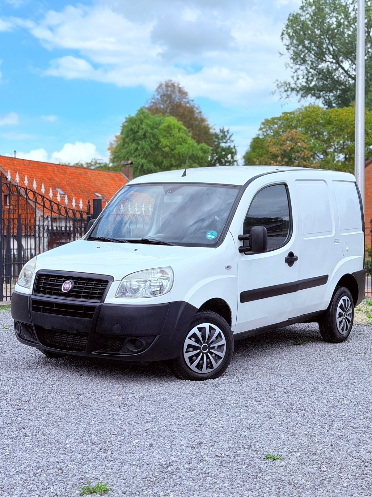Fiat doblo lichte vracht 2010 blanco  gekeurd v verkoop, Diesel, Particulier, ABS, Te koop