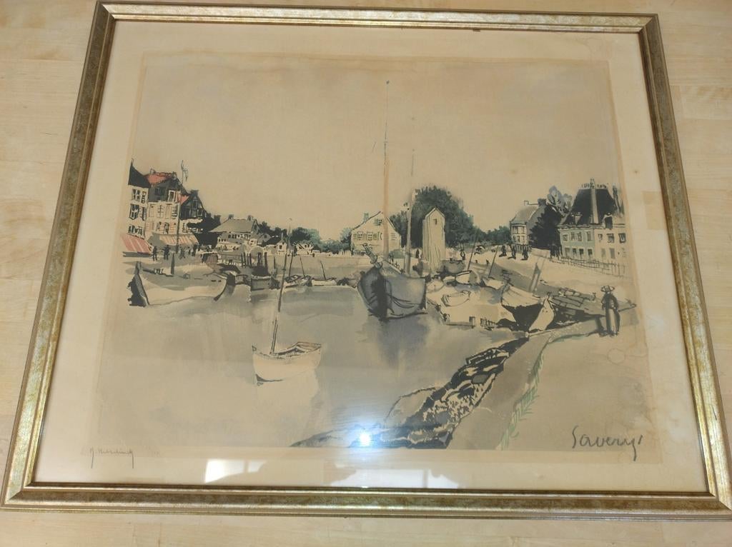 Lithographie de Saverys, Enlèvement