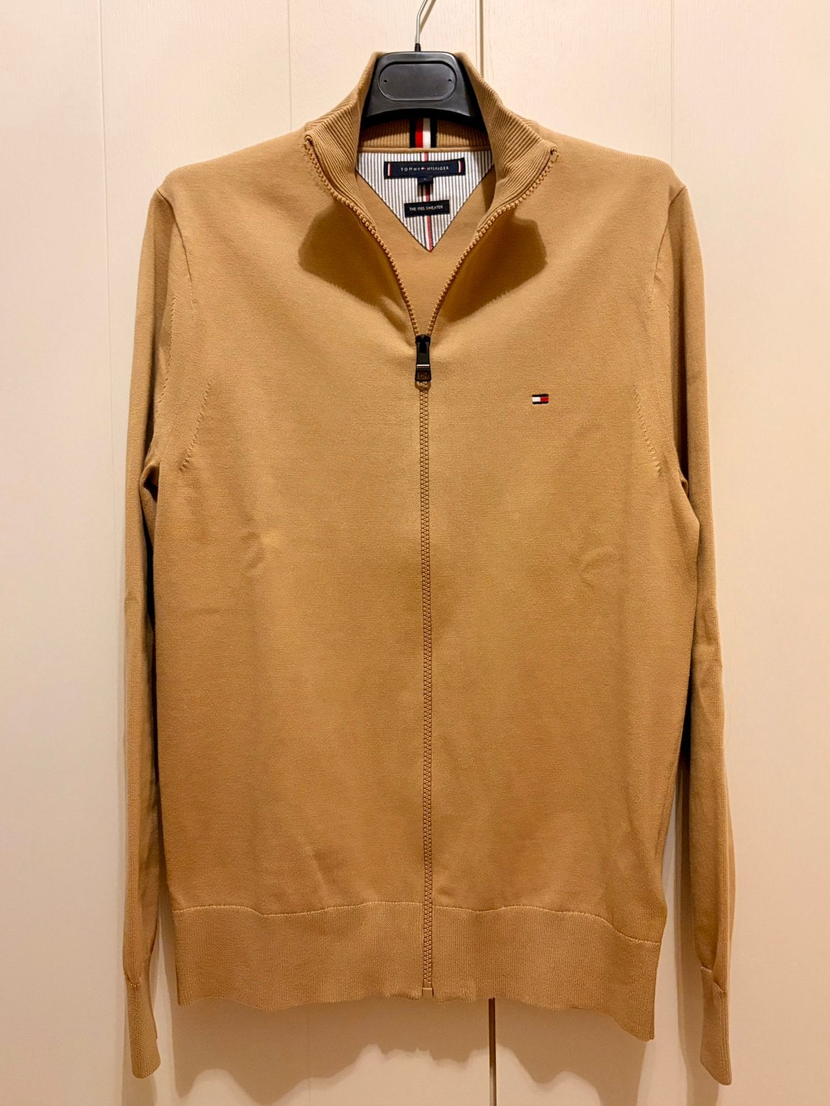 Tommy Hilfiger The 1985 Sweater - Zo goed als nieuw, Ophalen of Verzenden, Zo goed als nieuw, Maat 46 (S) of kleiner, Beige