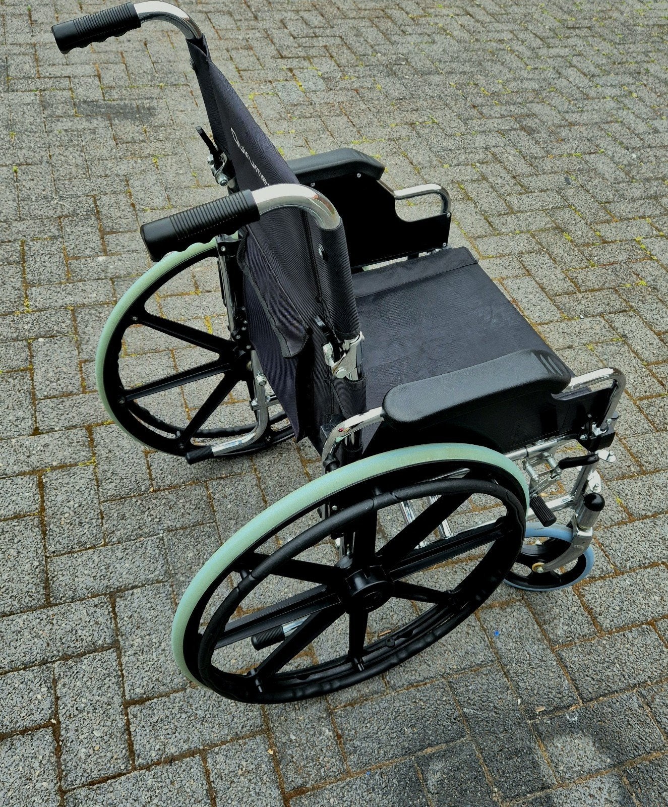 Rolstoel, Ophalen, Inklapbaar, Zo goed als nieuw, Duwrolstoel