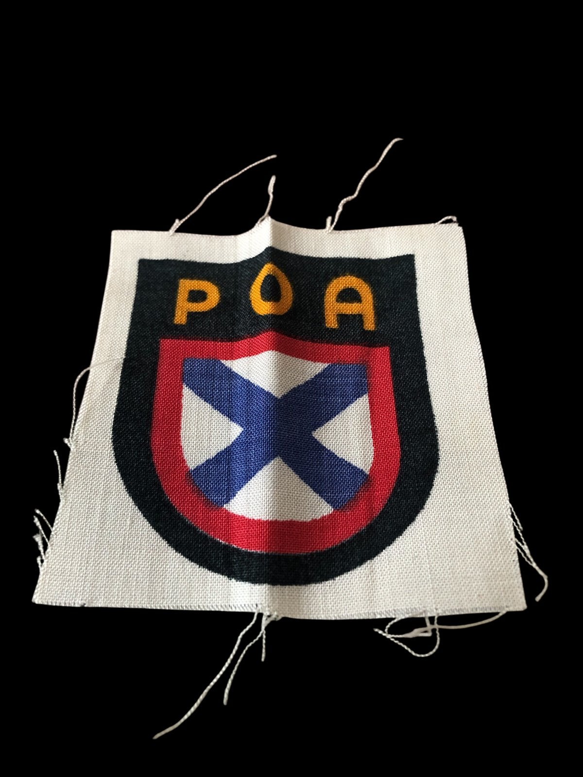 WH WW2 Russische POA patch, Ophalen of Verzenden