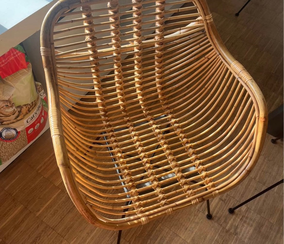 Rotan chairs, Huis en Inrichting, Ophalen, Zo goed als nieuw, Bohemian, Natuurlijk materiaal