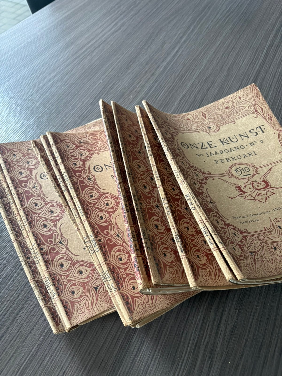 Tijdschriften “mijn kunst” uit 1910, Ophalen of Verzenden, Gelezen, Architectuur algemeen