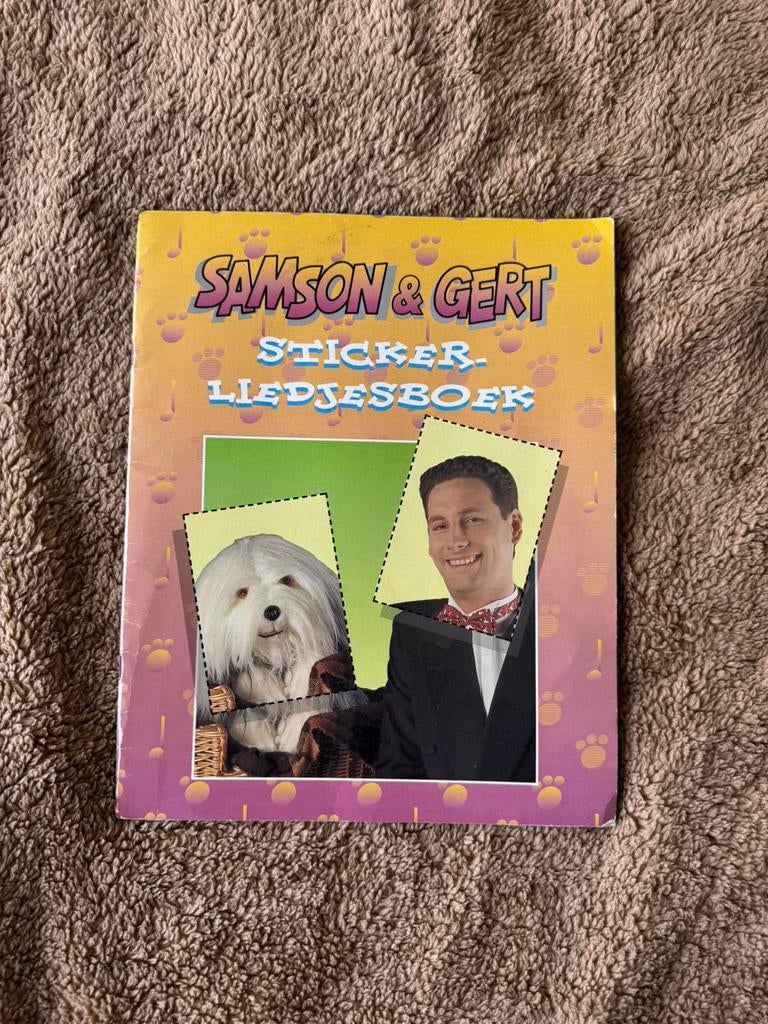 Samson & Gert Stickerboek, Verzamelen, Ophalen of Verzenden, Zo goed als nieuw