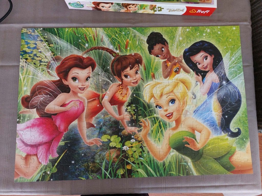 Puzzel Disney TinkerBell 260st - Trefl, Enlèvement, Plus de 50 pièces, Comme neuf, 6 ans ou plus