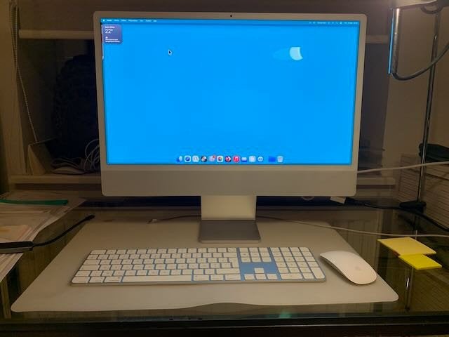 Mac 24 pouces 4,5 K  / M1/16 GB de Ram/SSD 1 TB, Computers en Software, Ophalen, SSD, IMac, Zo goed als nieuw