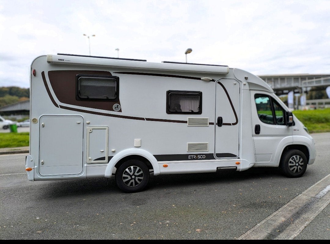 Fiat Etrusco 6600sb, Caravans en Kamperen, Standaard zit, Fiat, ABS, 6 tot 7 meter