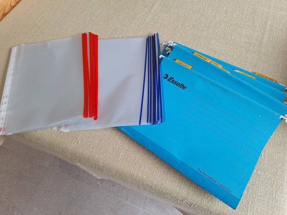 Schoolmateriaal, Ophalen