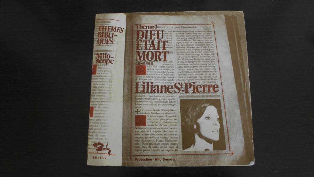 liliane Dieu Etait Mort, Cd's en Dvd's, Vinyl | Nederlandstalig, Ophalen of Verzenden, Zo goed als nieuw