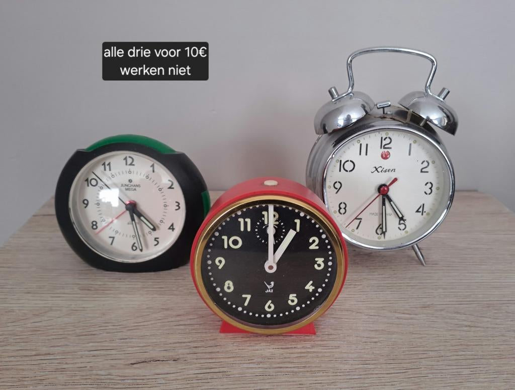Wekkers niet werkende, Enlèvement ou Envoi