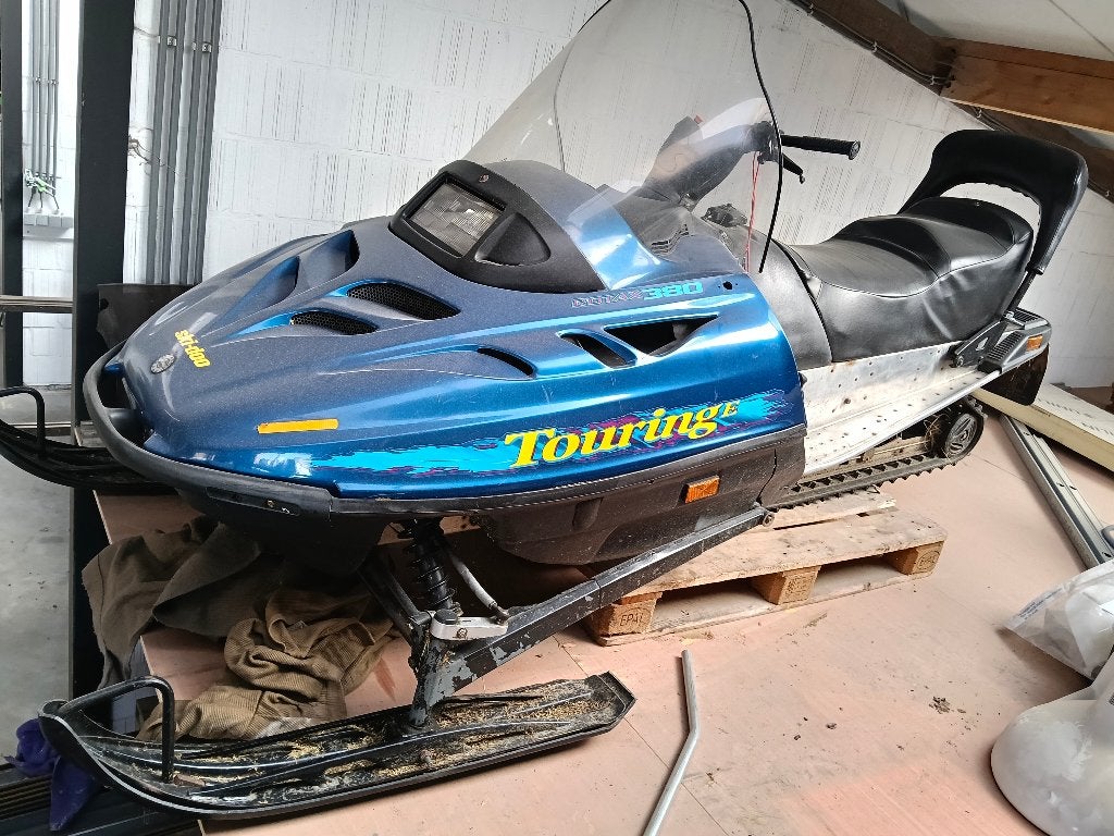 Sneeuwscooter, Ophalen, Gebruikt