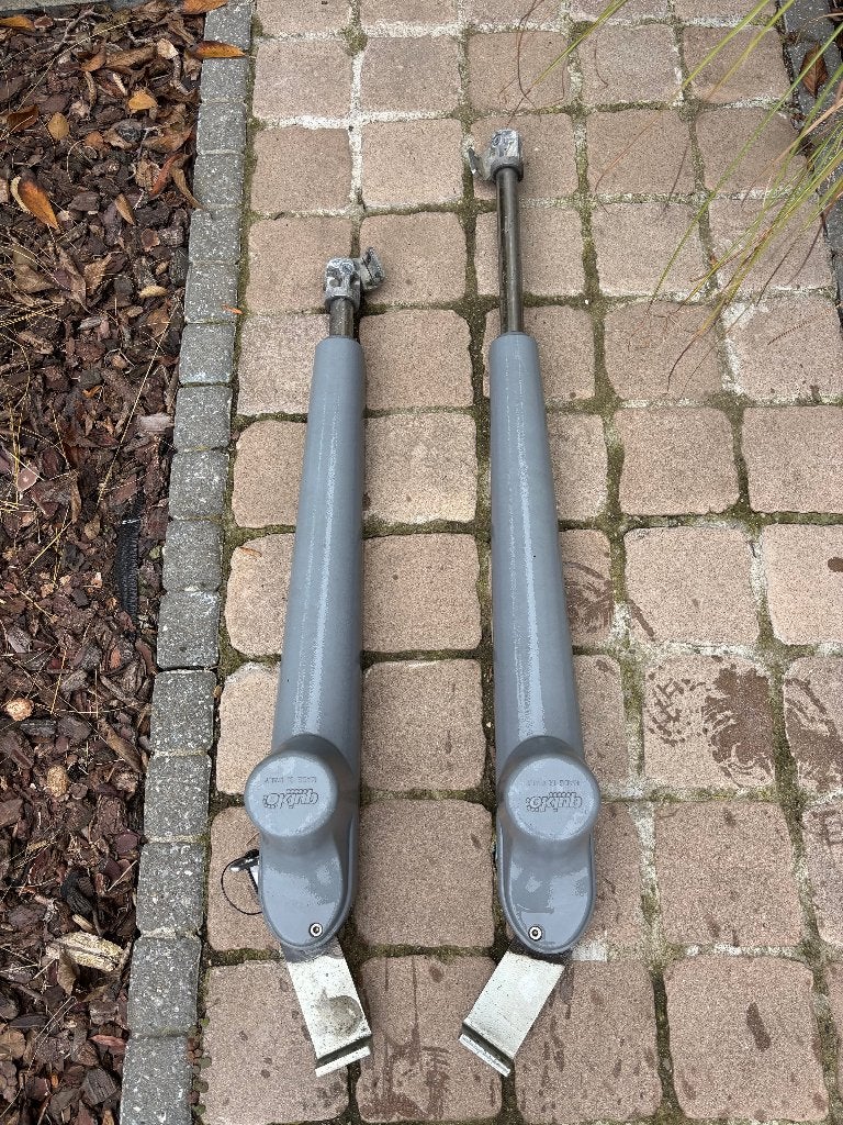 Draaipoort motoren, Tuin en Terras, Ophalen, Zo goed als nieuw, Staal, Draaipoort