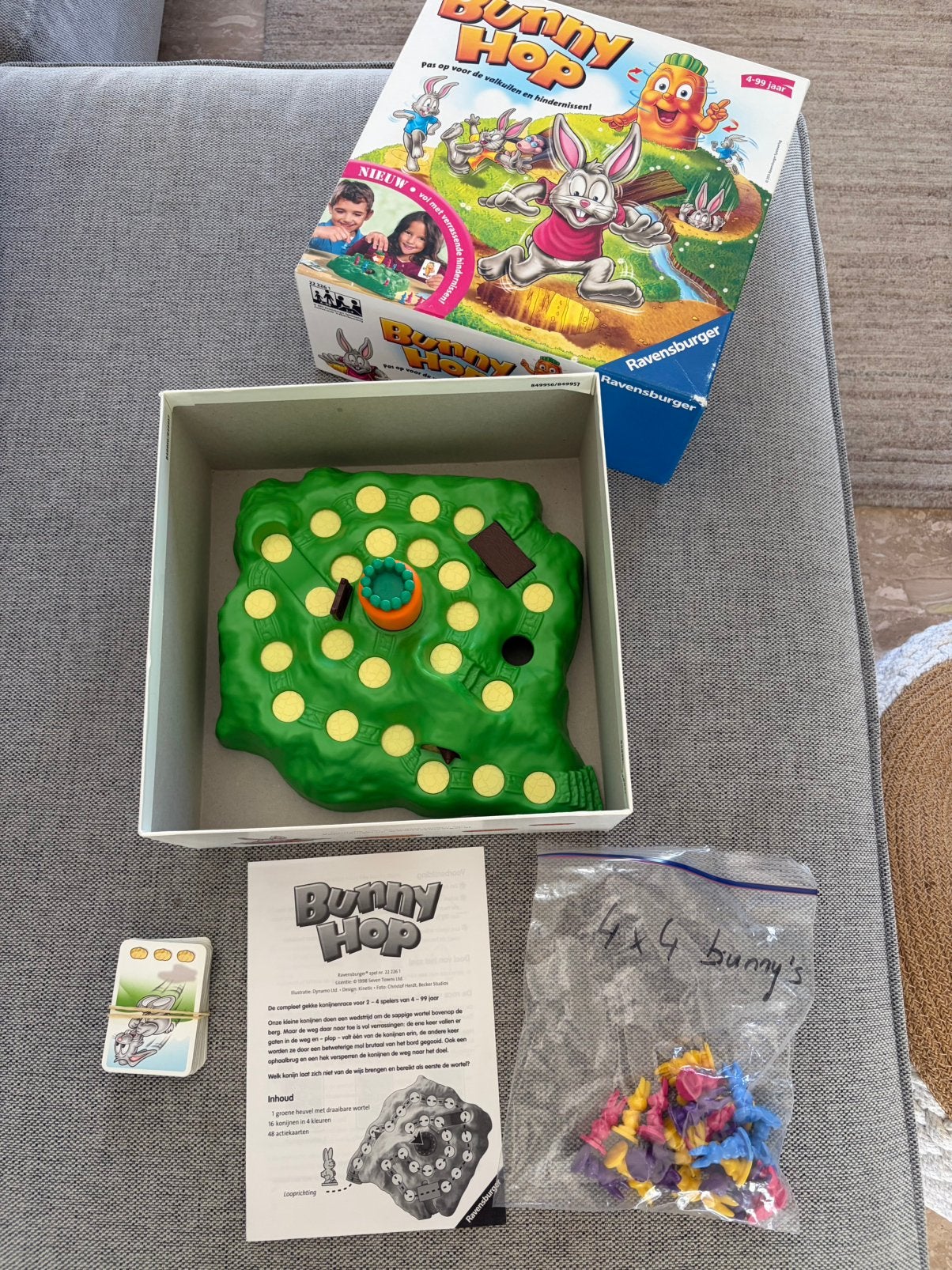 Bunny hop spel, Hobby en Vrije tijd, Ophalen, Gebruikt
