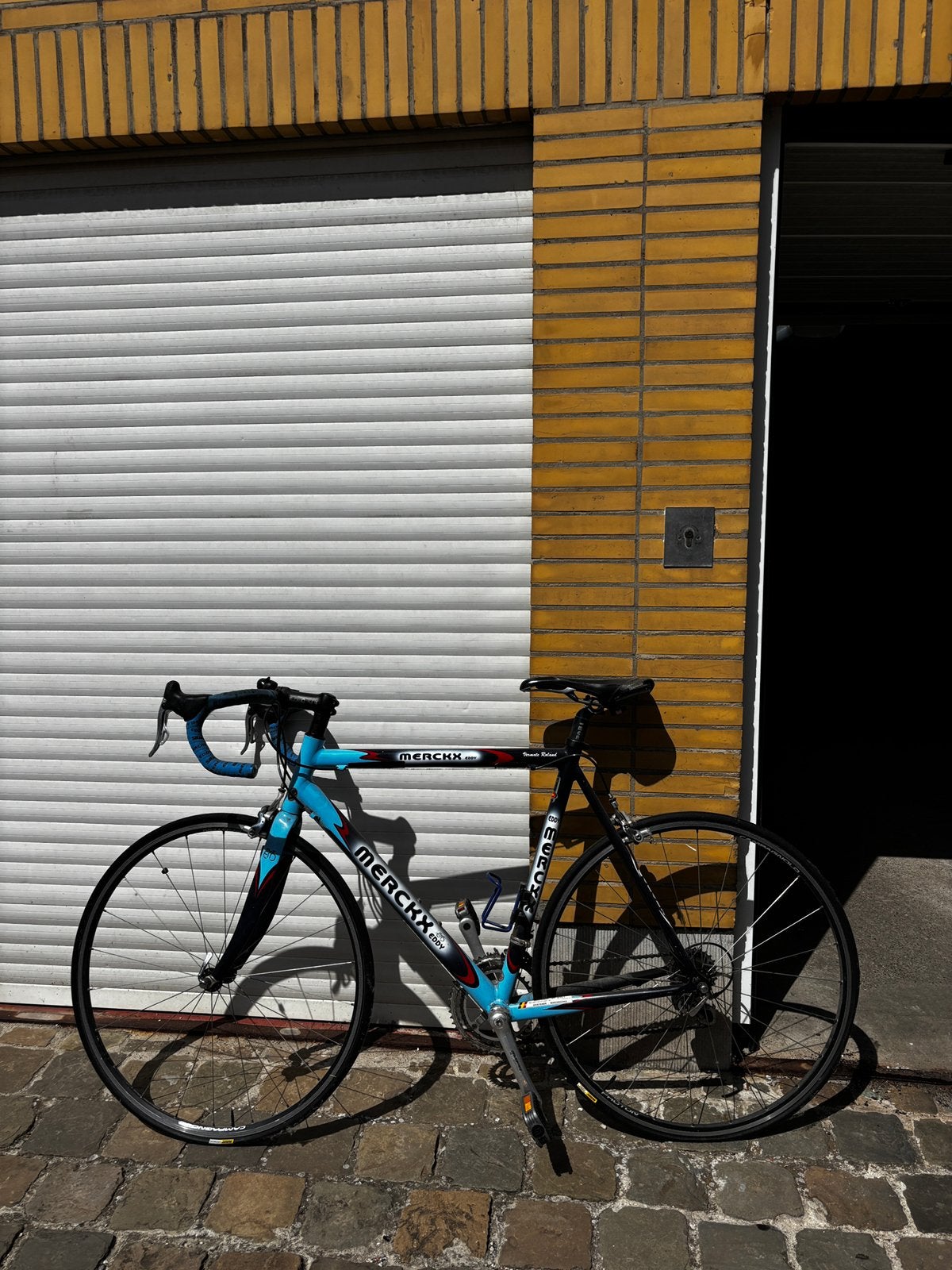 Koersfiets Eddy Merckx, Ophalen, Gebruikt