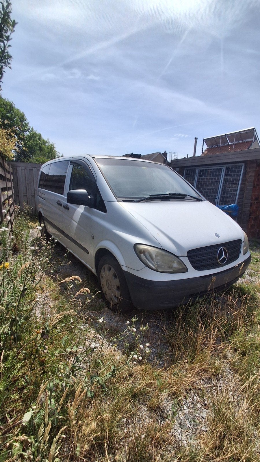 Mercedes-Benz Vito 111 CDI Automaat 2010 Ex-Politie uitvoer, Auto's, Mercedes-Benz, Automaat, 4 deurs, Zwart, Wit