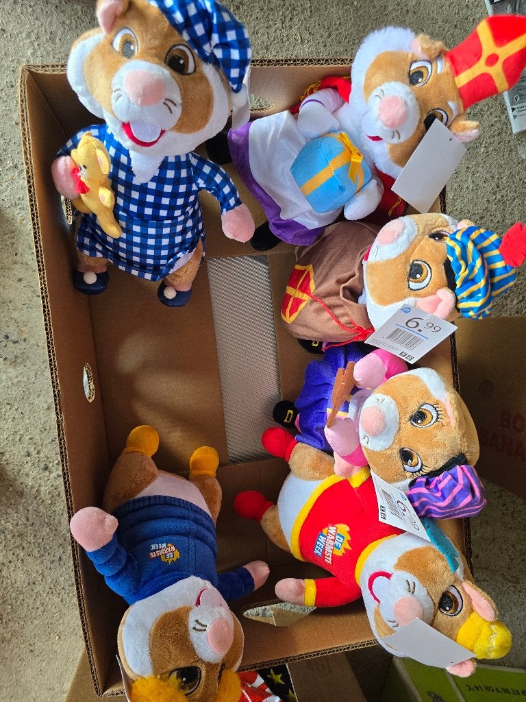 Hamster peluche, Verzamelen, Ophalen, Zo goed als nieuw, Overige typen