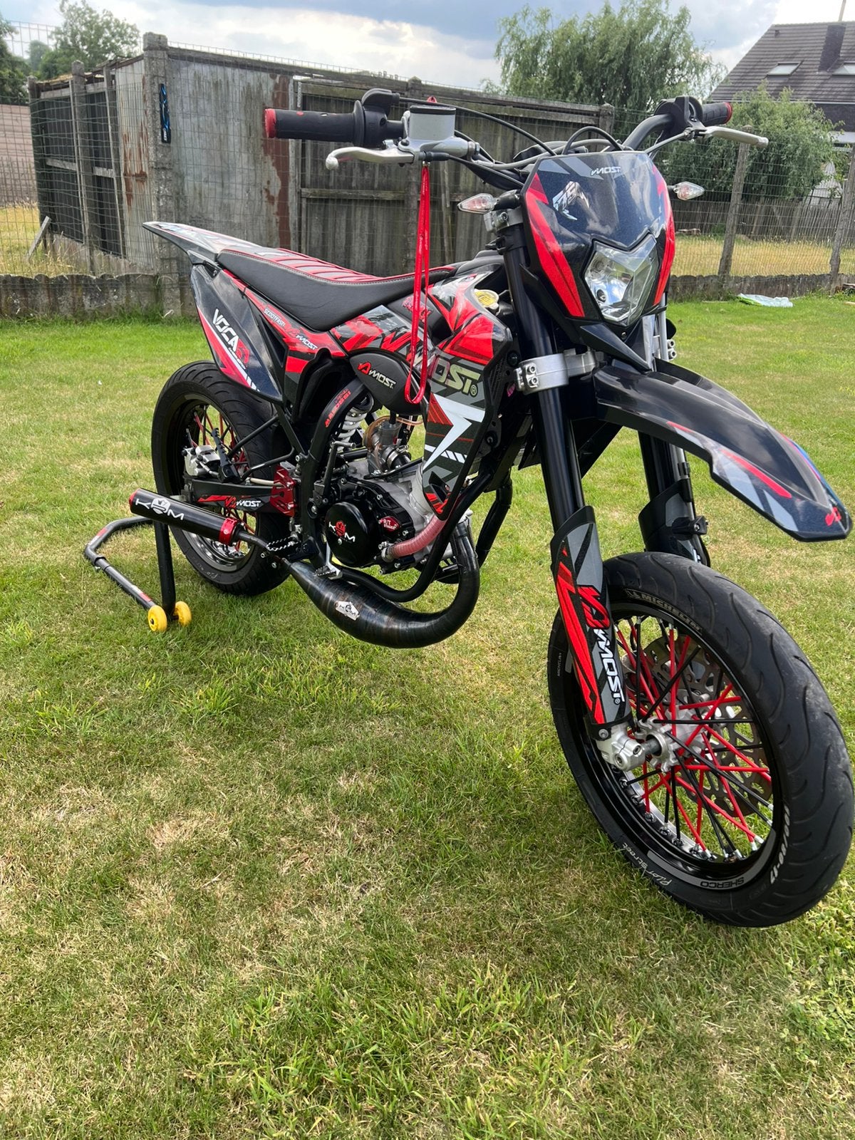 Sherco sm rs 86 tpr, Ophalen, 6 versnellingen, 86 cc, Klasse B (45 km/u)
