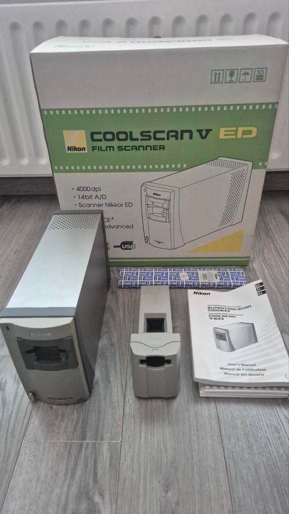 Nikon Coolscan, Ophalen