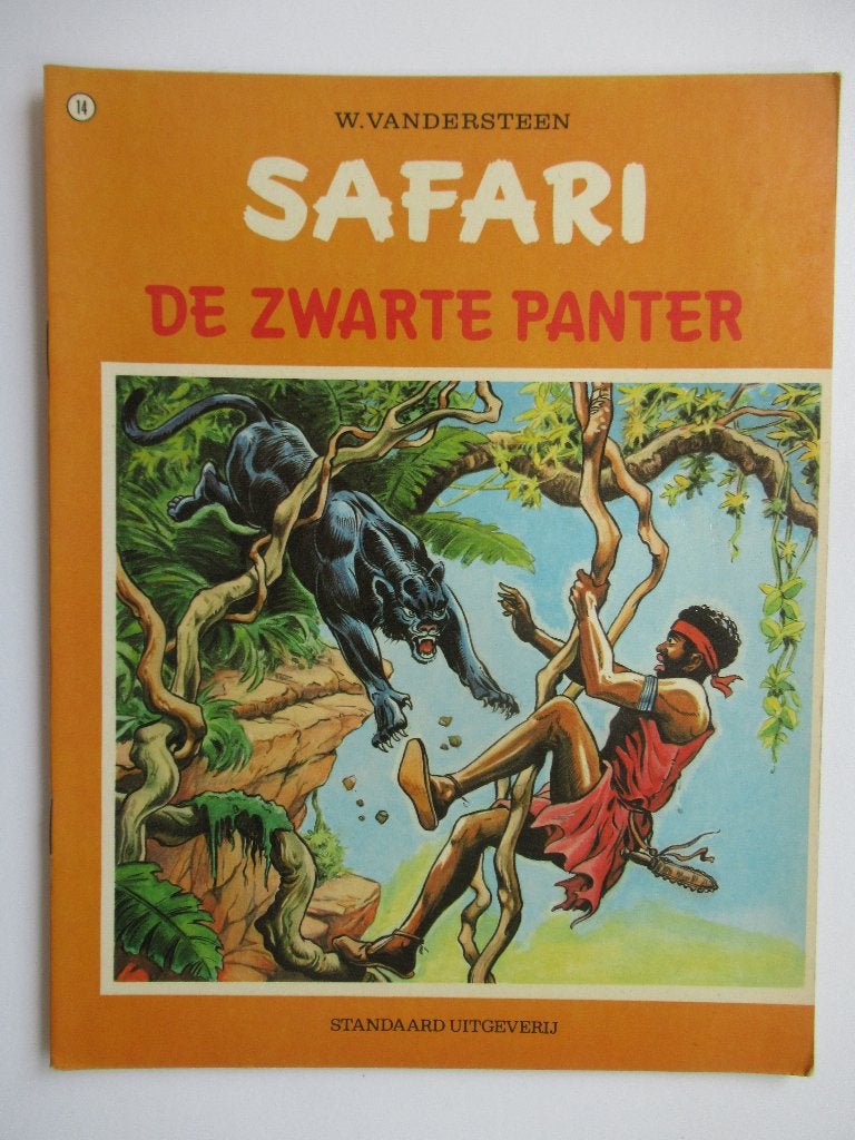 safari...nr.14...de zwarte panter...........1st, Ophalen of Verzenden, Zo goed als nieuw