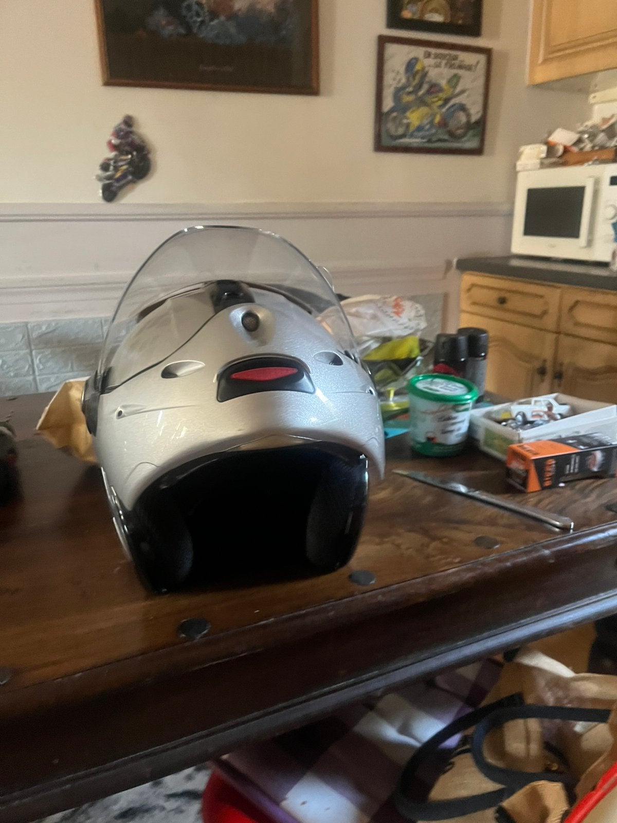 Helm, Fietsen en Brommers, Ophalen of Verzenden, Zo goed als nieuw