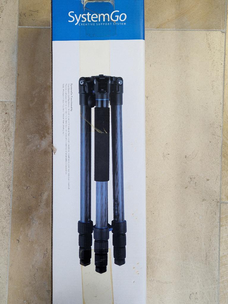 Benro System Go Plus aluminium statief (FGP18A) zwart, Ophalen of Verzenden, Gebruikt, Driepoot