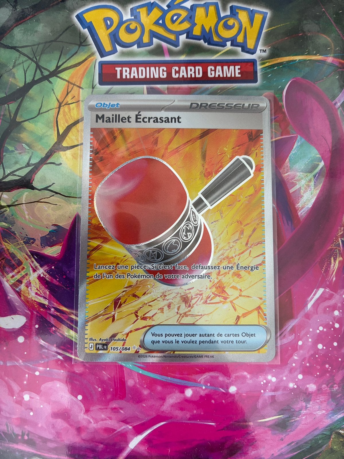 Carte Pokémon Maillet Écrasant 105/084, Enlèvement, Comme neuf