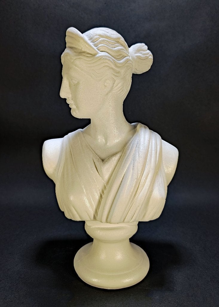 Terracotta buste van Artemis, Ophalen of Verzenden