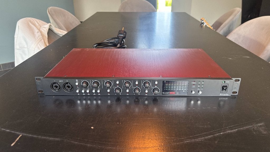 Focusrite Scarlett OctoPre 8-kanaals microfoon preamp / ADAT, Audio, Tv en Foto, Ophalen of Verzenden, Zo goed als nieuw, Audio