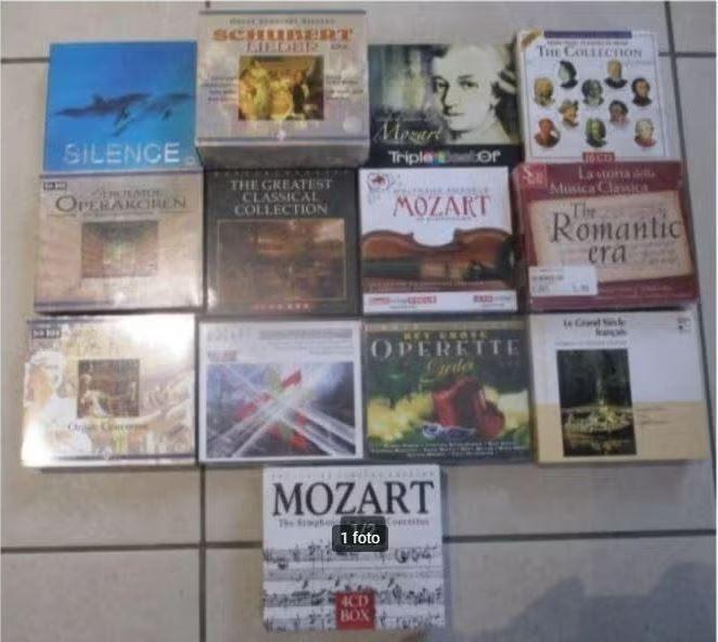 66 CD classiques originaux dans 13 coffrets, CD & DVD, CD | Classique, Comme neuf, Coffret, Enlèvement ou Envoi