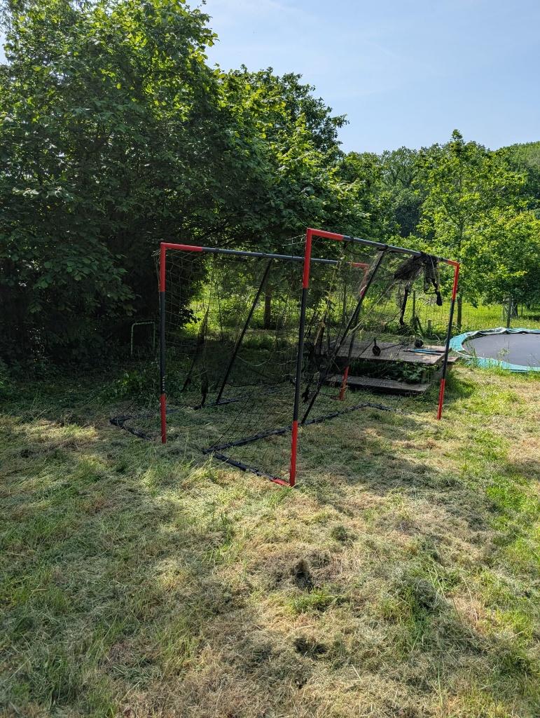 2 Kipsta voetbaldoelen, Sport en Fitness, Voetbal, Maat L, Ophalen, Gebruikt, Overige typen